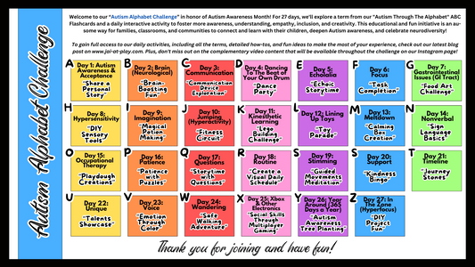 Join Our "Autism Alphabet Challenge!"