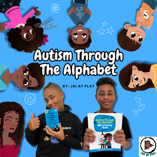 Autism Through The Alphabet Bundle: Flashcards & Coloring Book