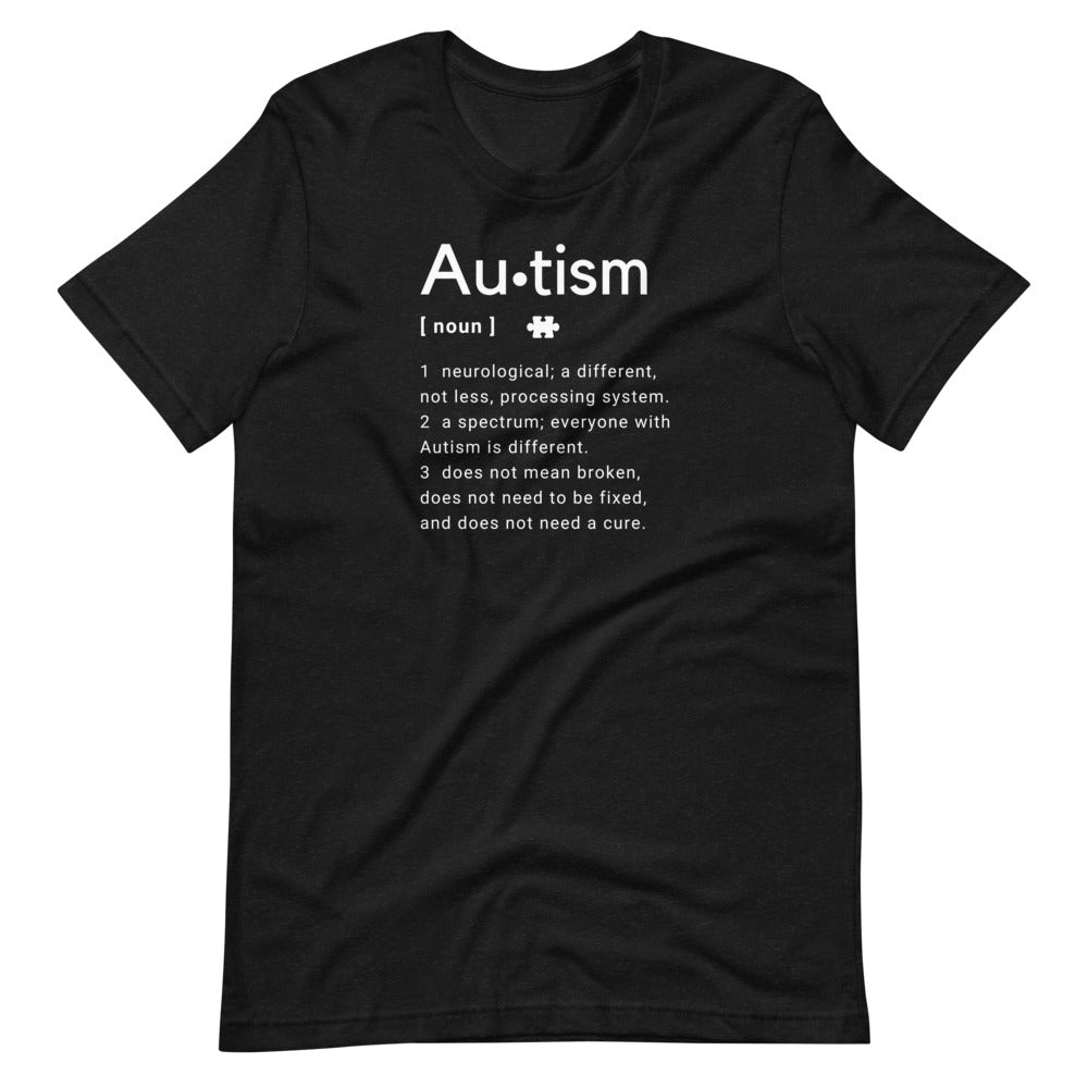 Autism Definition Unisex Tee