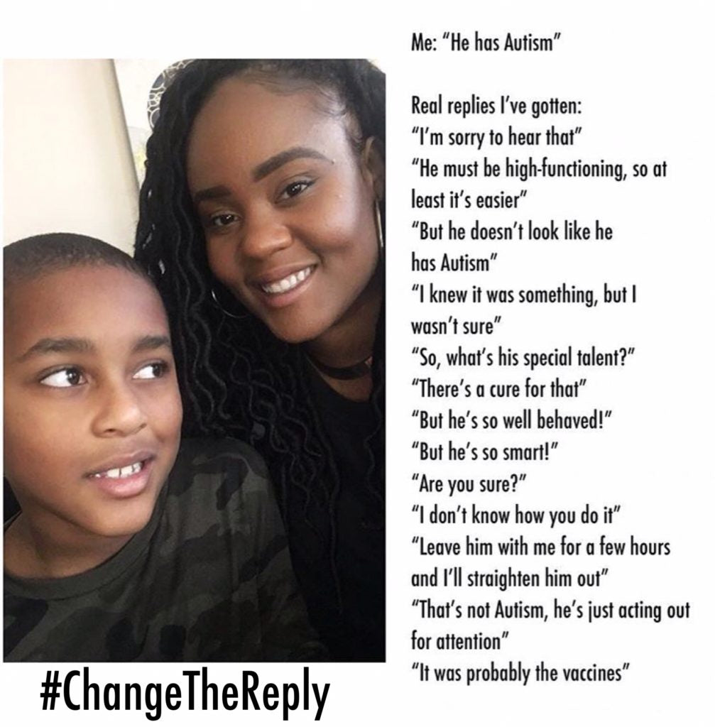 #ChangeTheReply: Speaking About Autism & Suggestions For Better Replies (May 30, 2019)
