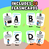 Autism Through The Alphabet Flashcards